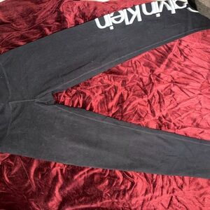 Calvin Klein Dark Gray Performance Leggings